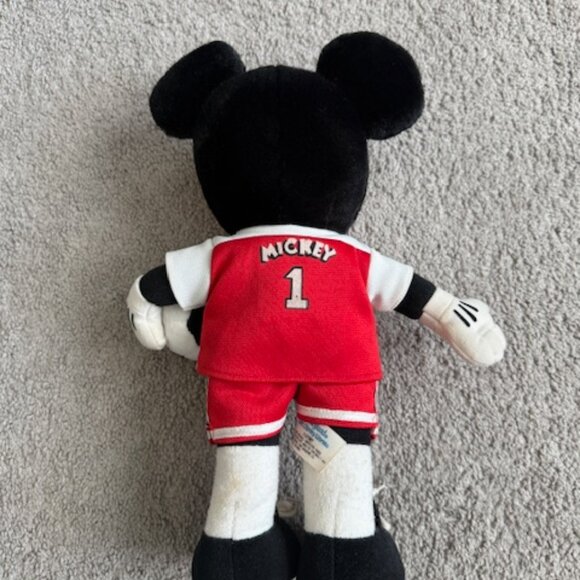 Disneyland Disney Mickey Kicks 14" Plush Stuffed Animal - Picture 2 of 3